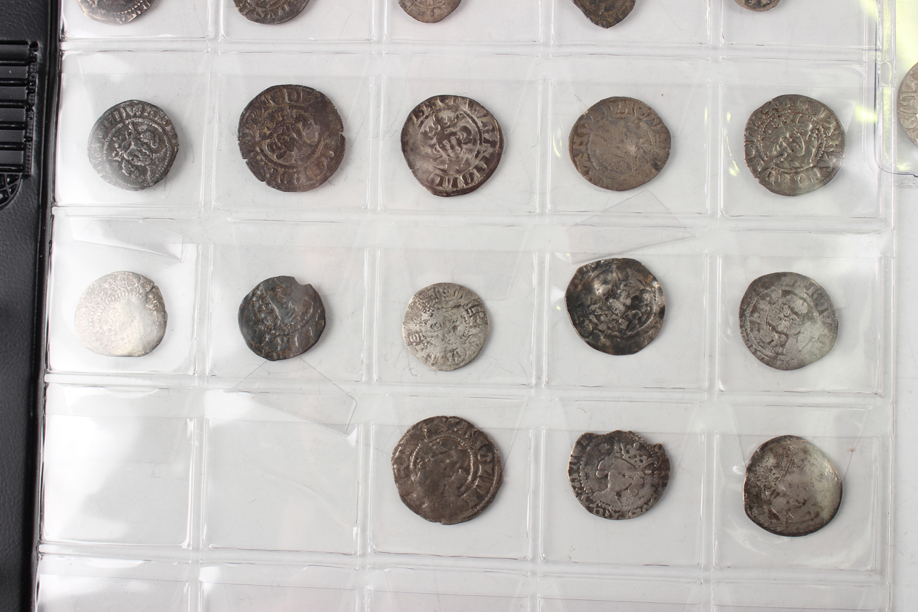 A collection of various early English hammered coinage, including a Henry VI groat Calais Mint, - Image 2 of 8