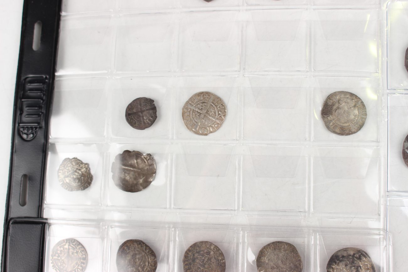 A collection of various early English hammered coinage, including a Henry VI groat Calais Mint, - Image 5 of 8