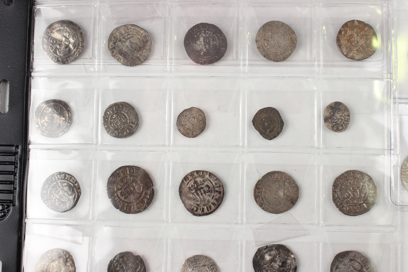 A collection of various early English hammered coinage, including a Henry VI groat Calais Mint, - Image 3 of 8