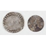 An Edward the Confessor penny 1042-1066 Wilton Mint, pointed helmet type, dvrecil on pilt (