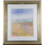 Donald Wilkinson - 'Autumn Fields, Burgundy', and 'Burgundy Landscape, Autumn', a pair of 20th
