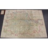 George Philip & Son Ltd (publisher) - 'Philips' New Large Print Map of the County of London', colour