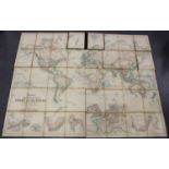 W. & A.K. Johnston (publishers) - 'Commercial Chart of the World on Mercator's Projection from the
