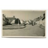 A collection of approximately 100 postcards of Somerset, including photographic postcards titled '