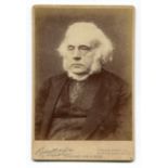 PHOTOGRAPHS. A collection of approximately 150 cabinet-size portrait photographs, including John