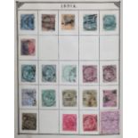 Five albums of world stamps, including two Lincoln albums with Great Britain, British Commonwealth