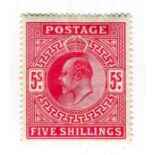 Two albums of Great Britain Edward VII stamps mint and used with 1d imperf overprinted cancelled, ½d