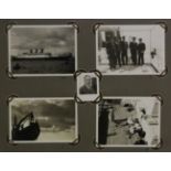 PHOTOGRAPHS. A collection of photographs in five albums and loose, the majority foreign