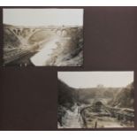 PHOTOGRAPHS, FIRST WORLD WAR. An album containing approximately 69 mounted photographs relating to