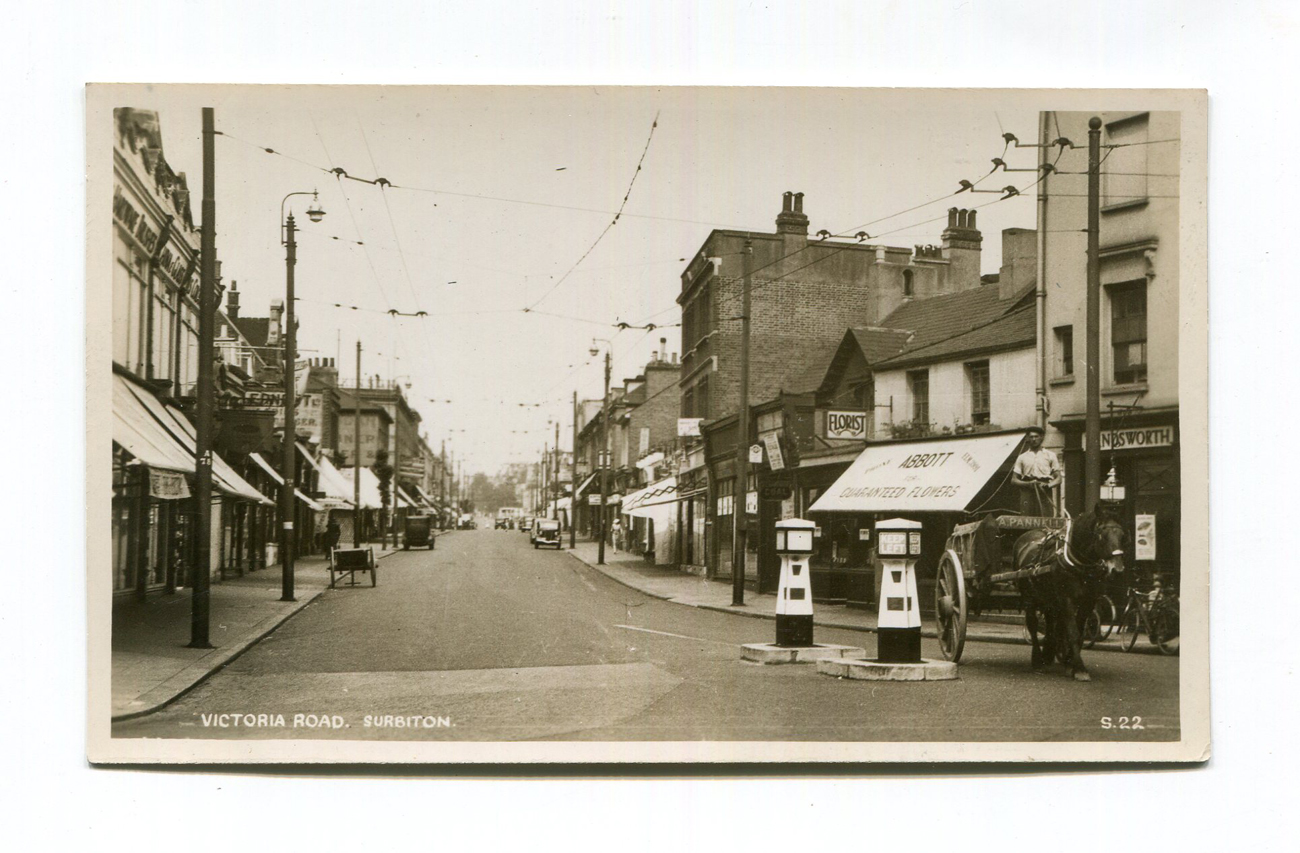 A collection of 21 postcards of Surbiton, South West London, including photographic postcards titled - Image 2 of 7