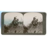 PHOTOGRAPHS. A collection of 95 stereoscopic viewing cards of the First World War contained within a