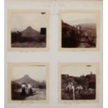 PHOTOGRAPHS. A collection of approximately 215 small-format photographs in an album and loose, circa