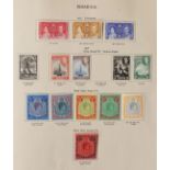 A New Age album of George VI mounted mint stamps 1937-1940 with some complete sets, including