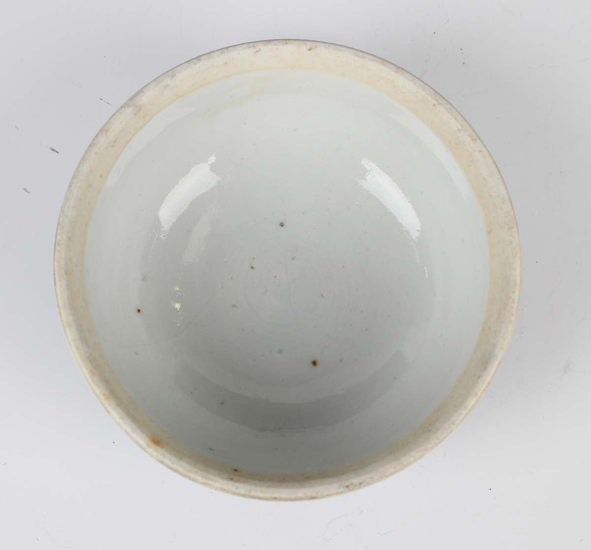 A Chinese blue and white porcelain ginger jar and cover, early 20th century, of typical ovoid - Image 4 of 7