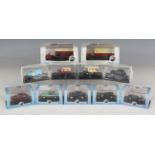 A collection of diecast vehicles, including Corgi Original Omnibus, Corgi Trackside, Lledo