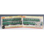 Two Hornby gauge OO DCC Ready R.3162A British Railways 2-BIL '2142' train packs, both boxed with