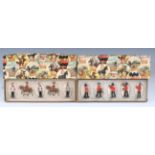 Five sets of Crescent Toys lead figures, comprising three No. 1517 Bandsmen and two No. 1519