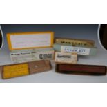 A small collection of gauge OO coach kits, including a Modern Traction Kits Gresley buffet car, a