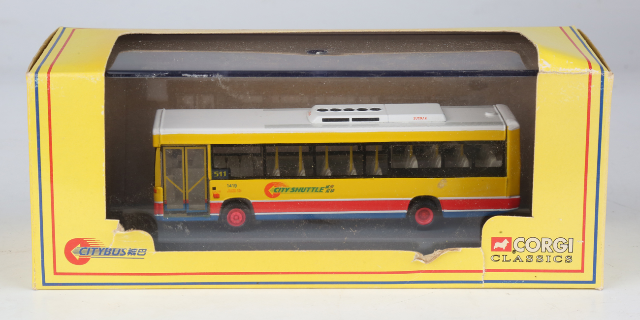 Twenty-seven Corgi Classics collectors' buses and double-deck buses in various Hong Kong liveries, - Image 14 of 35