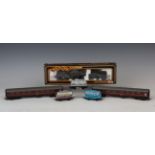 A collection of Mainline Railways gauge OO items, including a No. 37-052 Standard Class locomotive
