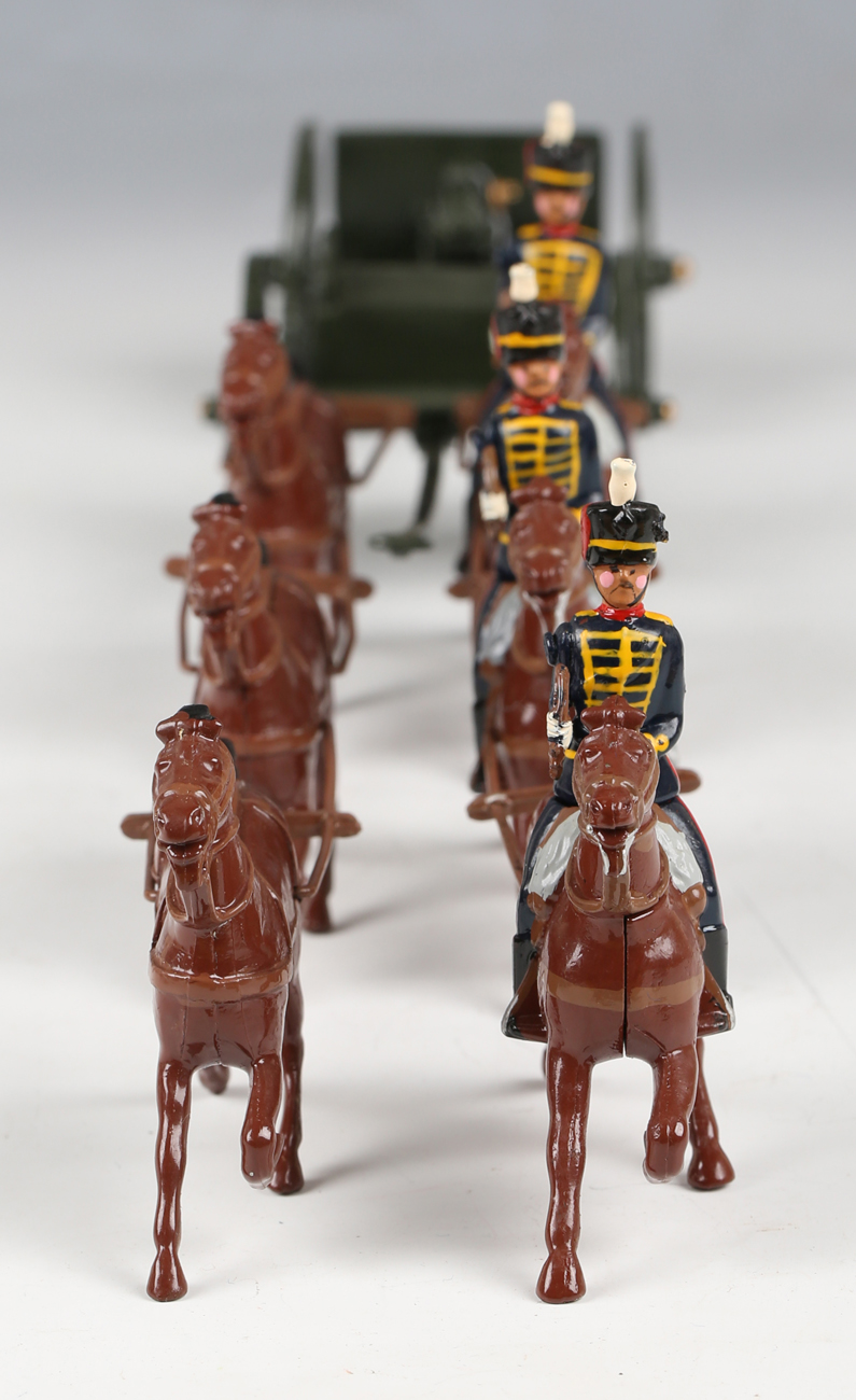 A Britains No. 8825 Centenary Collection 1893-1993 Gun Team, Royal Horse Artillery, Kings Troop - Image 10 of 10