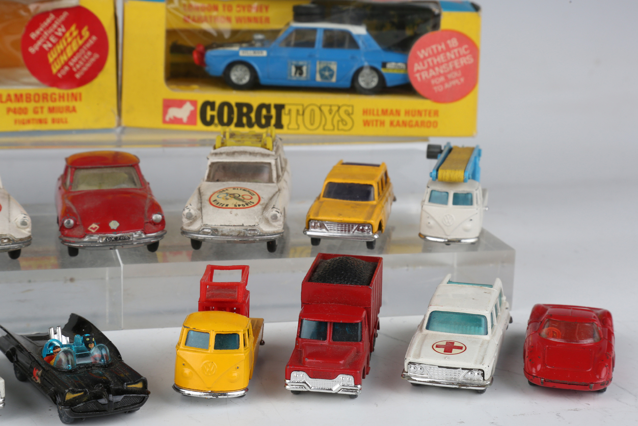 A Corgi Toys No. 302 Hillman Hunter, within a window box (lacking kangaroo, box creased, window - Image 21 of 21