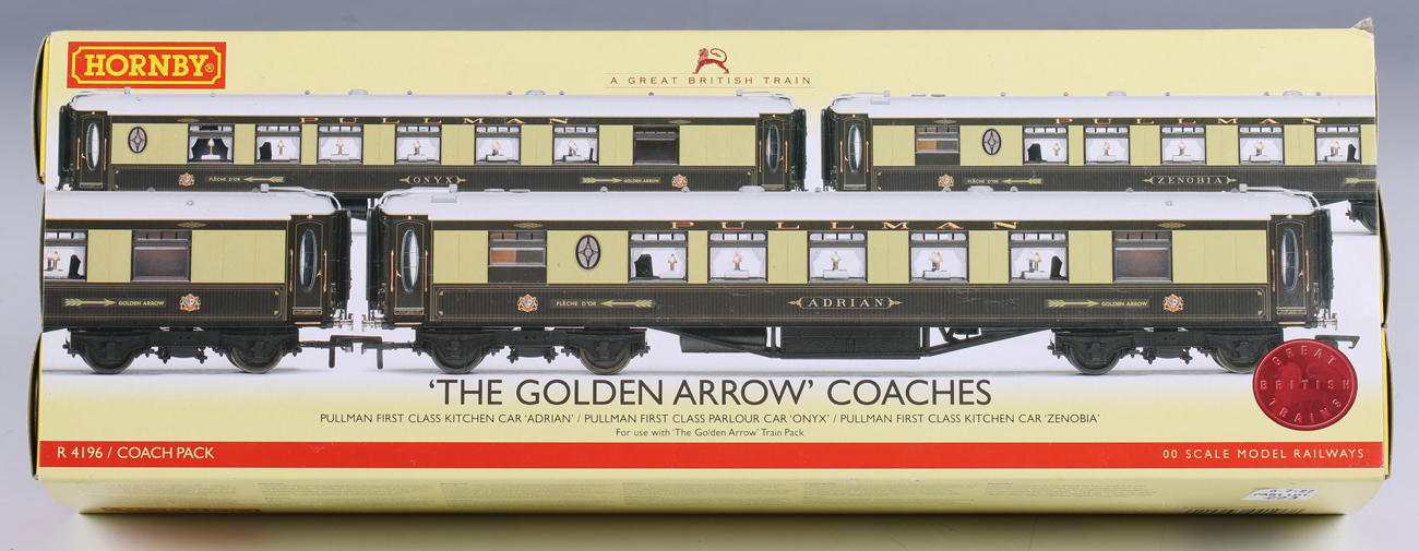 A Hornby gauge OO R.2369 The Golden Arrow train pack and an R.4196 The Golden Arrow coach pack, - Image 2 of 8