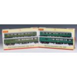 Two Hornby gauge OO DCC Ready train packs, comprising R.3257 British Railways 2-BIL '2019' and R.