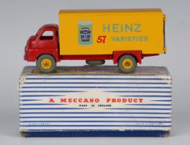 A Dinky Supertoys No. 923 Big Bedford van 'Heinz' with baked bean tin, boxed (some minor paint