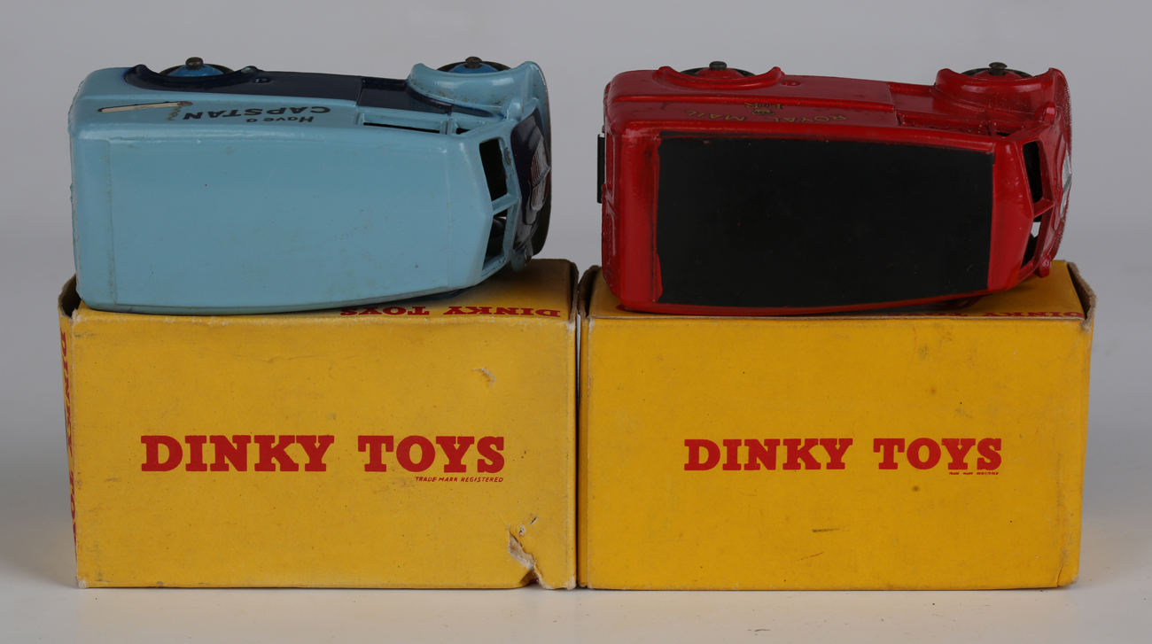 A Dinky Toys No. 465 Morris commercial van 'Capstan' and a No. 260 Morris van 'Royal Mail', both - Image 3 of 7