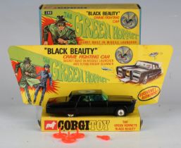 A Corgi Toys No. 268 The Green Hornet's Black Beauty, boxed with diorama, one missile and three