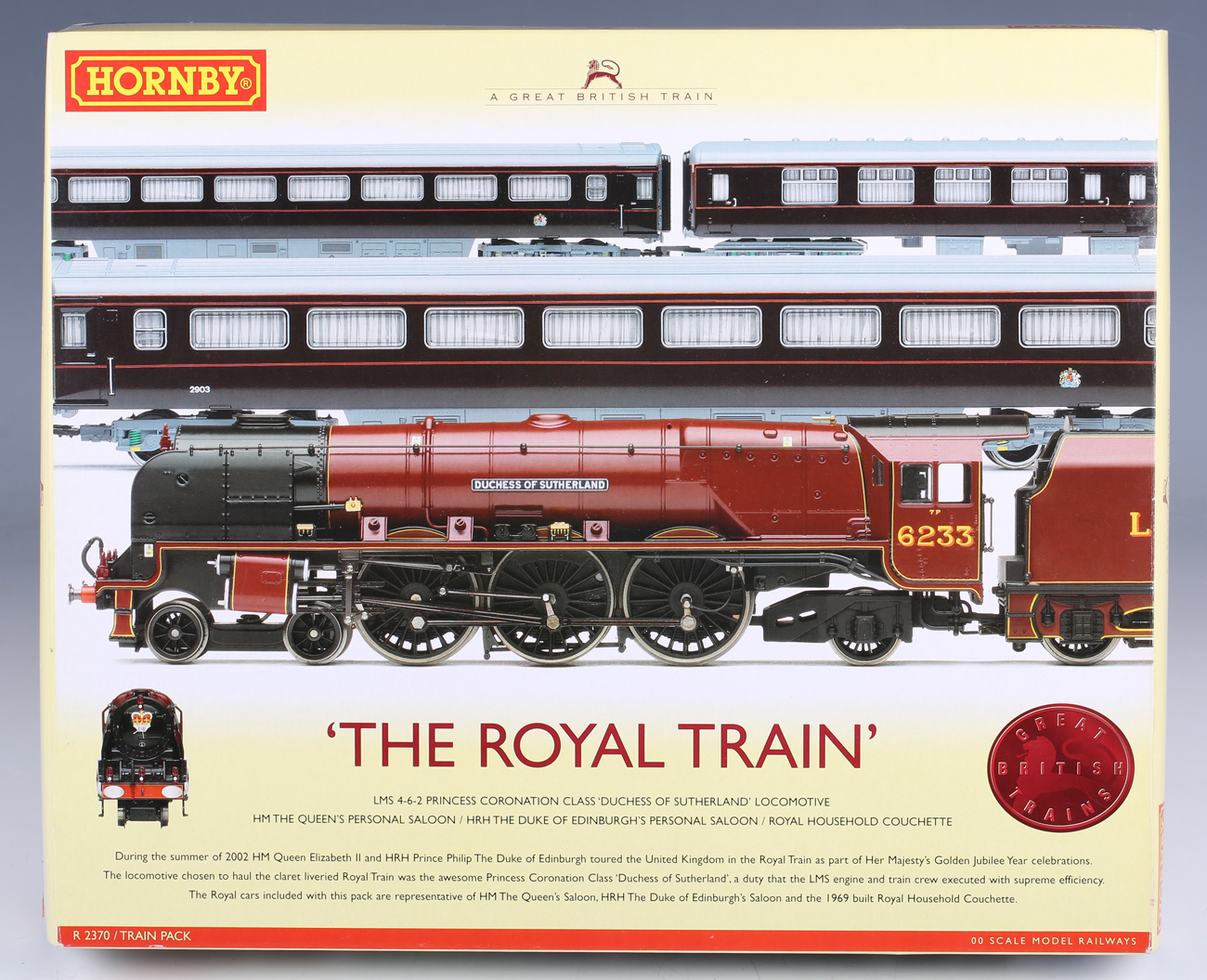 A Hornby gauge OO R.2370 The Royal Train pack and an R.4197 The Royal Train coach pack, all boxed - Image 6 of 10