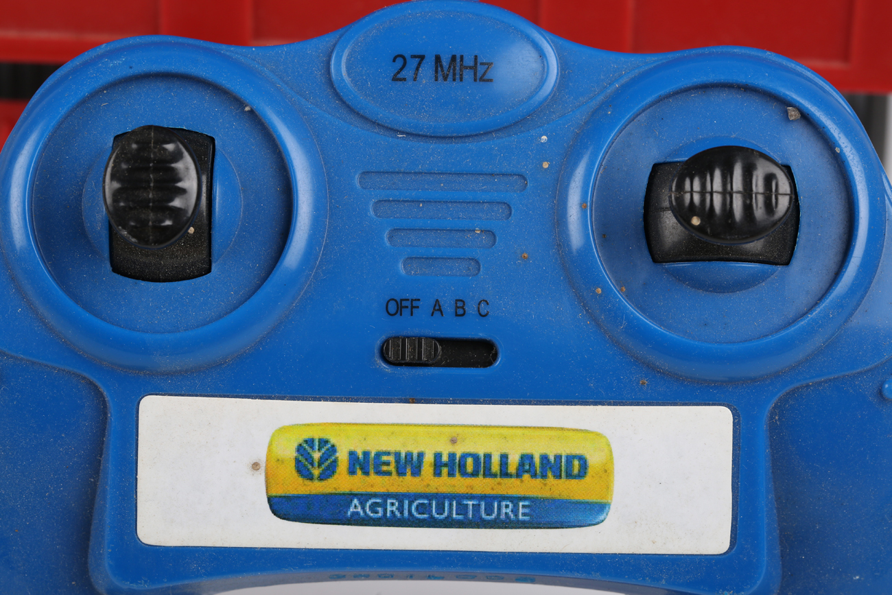 A Britains Big Farm radio control New Holland T6070 tractor and a bulk tipping trailer, both - Image 8 of 15