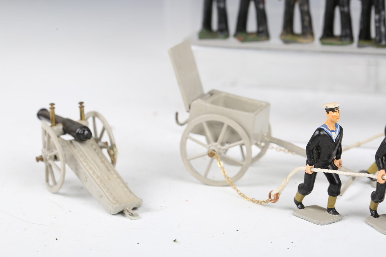 A collection of Britains lead and other diecast naval figures, including officers, petty officers - Image 9 of 13