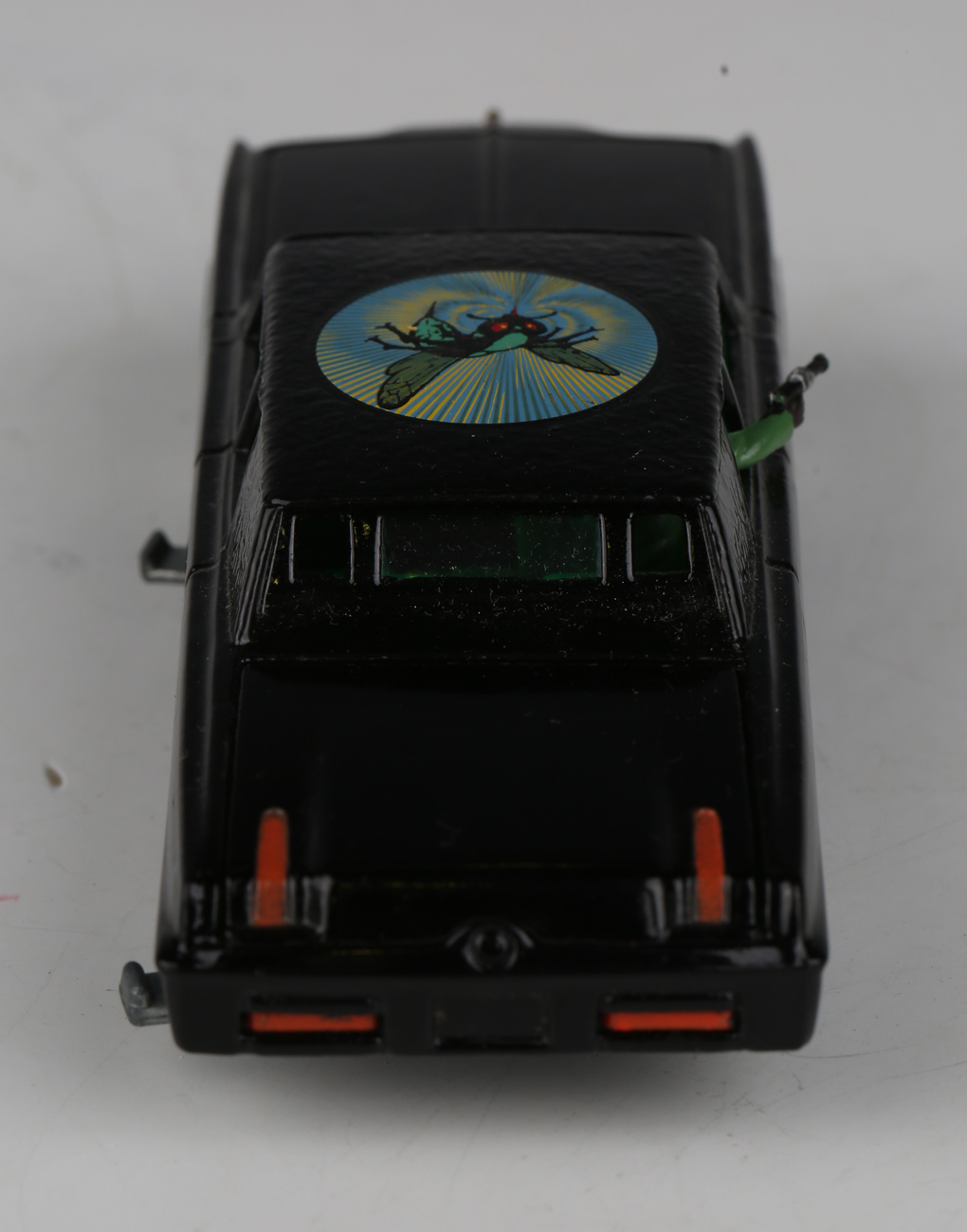 A Corgi Toys No. 268 The Green Hornet's Black Beauty, boxed with diorama, one missile and three - Image 6 of 9