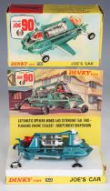 A Dinky Toys No. 102 Joe's Car, boxed with diorama, polystyrene stand and instructions (box