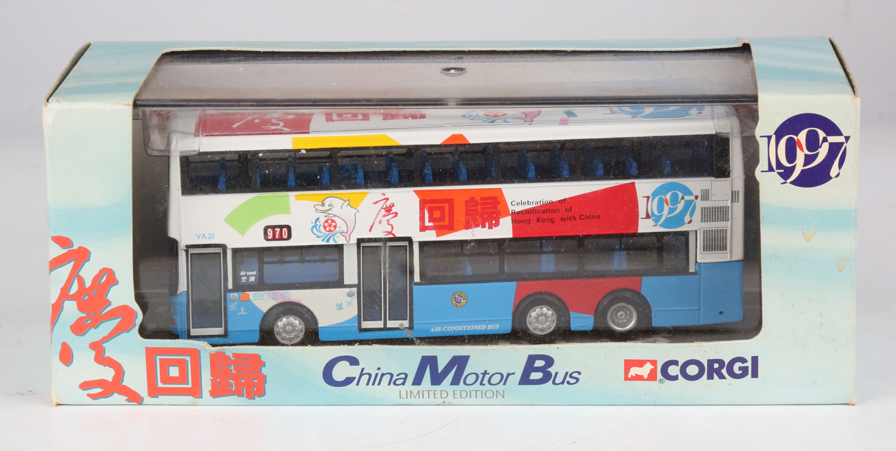 Twenty-seven Corgi Classics collectors' buses and double-deck buses in various Hong Kong liveries, - Image 11 of 35