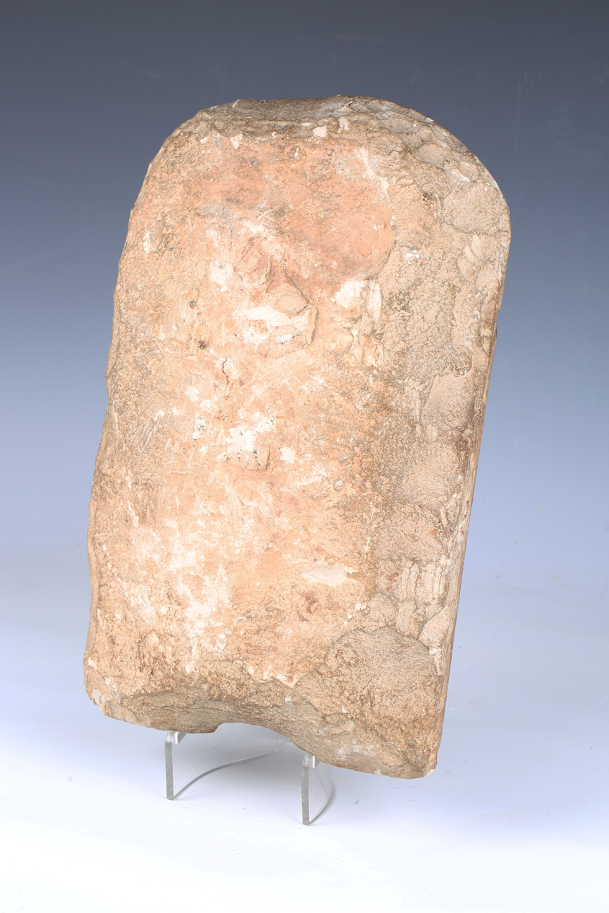 An Egyptian stone stela (grave marker), Middle Kingdom, 1991-1783 BC, the arched rectangular - Image 21 of 40