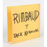 KEROUAC, Jack. Rimbaud. [San Francisco:] City Lights Books, 1960. First edition, folding