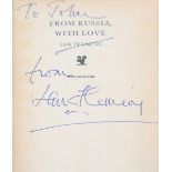 FLEMING, Ian. From Russia With Love. London: Pan Books Ltd, 1963. Reprint, signed by Ian Fleming,