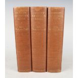 SUSSEX. - John WALPOLE-BOND. A History of Sussex Birds. London: H.F. & G. Witherby, 1938. 3 vols.,