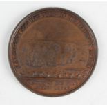 A bronze Alexander Davison's Medal for the Battle of the Nile 1798.Buyer’s Premium 29.4% (