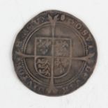 An Edward VI hammered silver sixpence, mintmark tun.Buyer’s Premium 29.4% (including VAT @ 20%) of