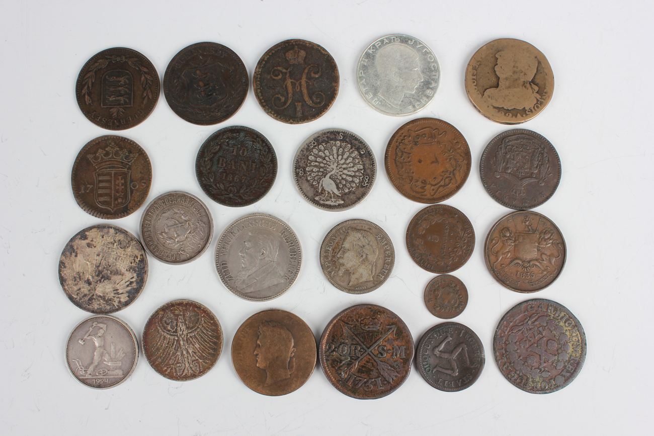 A large collection of 18th, 19th and 20th century European and world coinage, including Germany, - Image 2 of 4