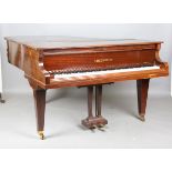 A mahogany cased L model baby grand piano by C. Bechstein, circa 1934, serial number '139888',