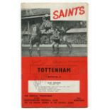 FOOTBALL PROGRAMMES. A large collection of football programmes, the majority relating to London