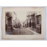 PHOTOGRAPHS. A group of 12 albumen-print photographs of Rye and Winchelsea on 5 album leaves, leaves