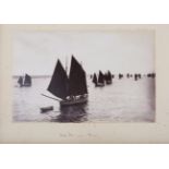 PHOTOGRAPHS. An album containing approximately 66 photographs, circa 1880, including 32 albumen-