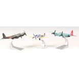 Eight Corgi Aviation Archive aircraft, comprising AA32206 Mustang, AA32807 Mosquito, AA32801