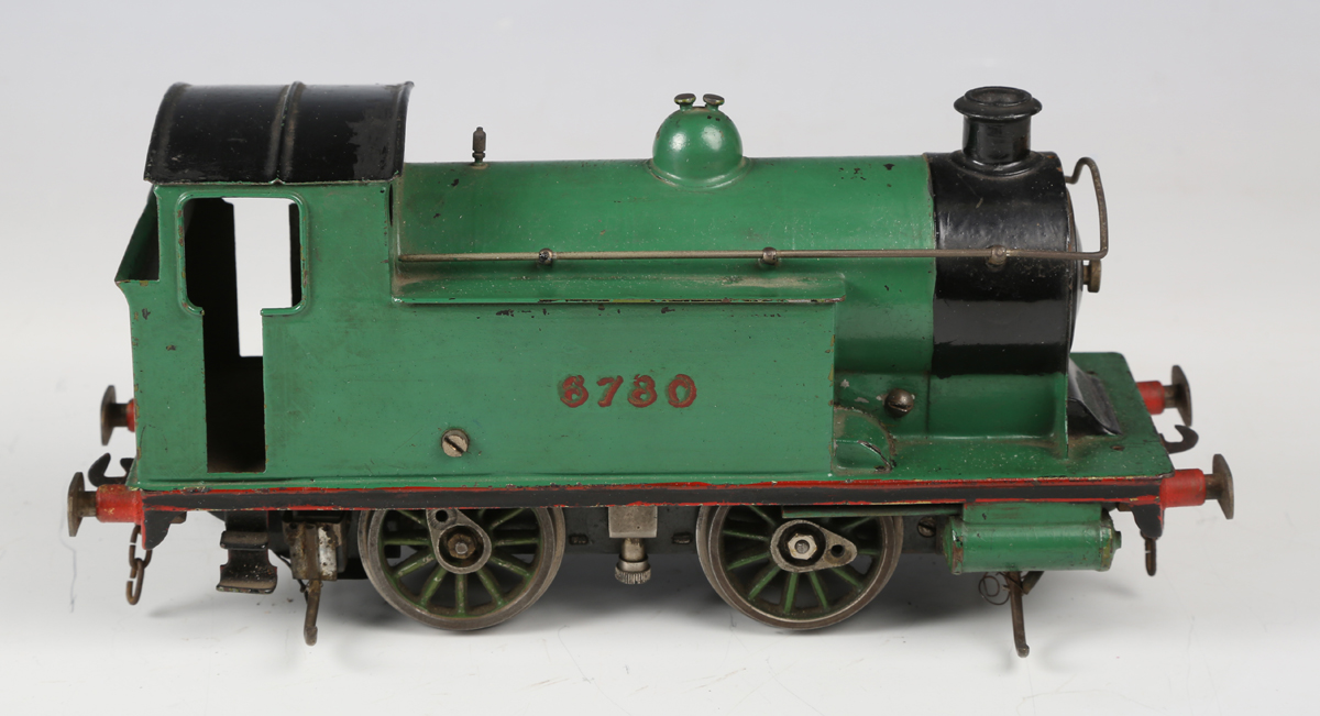 A collection of gauge 1 trains and accessories, comprising electric 4-6-0 locomotive and tender in - Bild 37 aus 55